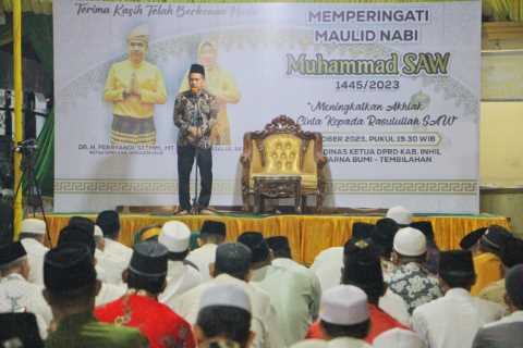 DR H Ferryandi Gelar Peringatan Maulid Nabi Muhammad SAW 1445 H