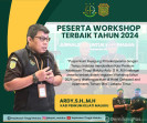 KASI PENKUM KEJATI MALUKU  PESERTA WORKSHOP TERBAIK TAHUN 2024