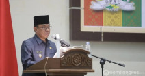Hadiri Sidang Paripurna, Bupati Wardan dan Wabup Syamsuddin Bergantian Sampaikan Pidato Akhir Masa Jabatan 2018-2023
