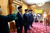 Wagub Sani Lantik Empat Pejabat Eselon II