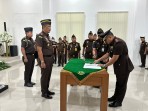 Kajari SBB Anto Widi Nugroho, S.H., M.H Resmi Dilantik oleh Kajati Maluku