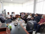 Pj Bupati Inhil Hadiri kunjungan Tim Visitasi Pengampuan Regional Jejaring Kardiovaskuler Rumah Sakit Aripin Ahmad Pekan baru ke RSUD Puri Husada
