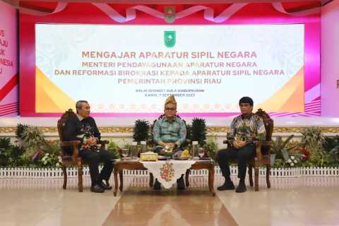 Bupati Inhil Hadiri Pertemuan Bersama Menteri PANRB
