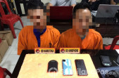 Sat Res Narkoba Polres Inhil Berhasil Tangkap 2 Pengedar Shabu di Tembilahan