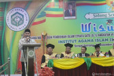 Pj Bupati Inhil Hadiri Wisuda Program Studi Manajemen Pendidikan Islam Strata Satu Angkatan VI