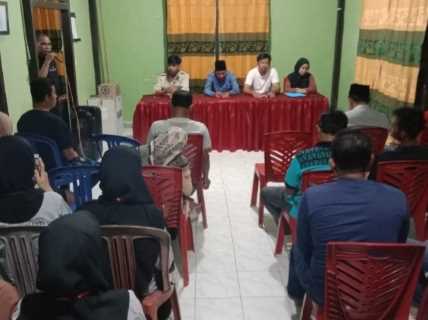 Pemdes Limau Manis Lakukan Rapat Persiapan Peringatan HUT RI
