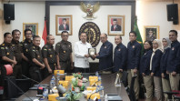 JAM-Pidum Prof. Dr. Asep Nana Mulyana r Teima Audiensi Pimpinan LPSK  Bahas Peningkatan Koordinasi Kelembagaan