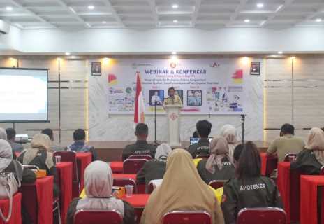 Bupati Wardan Buka Webinar dan Konfercab IAI PC Inhil