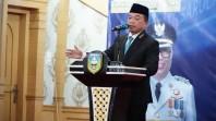 Sertijab Bupati Sarolangun, Gubernur Al Haris Beri Dukungan Kepemimpinan Baru