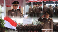 Selaku Irup, Wakajati Maluku Pimpin Upacara HUT Kemerdekaan Republik Indonesia Lingkup Kejaksaan Tinggi Maluku