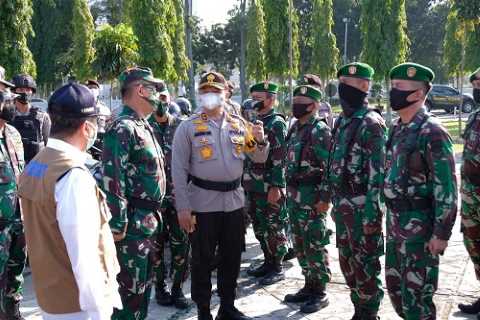 Pangdam: Dashboard Lancang Kuning Sangat Baik, Sinergitas Semua Elemen Kunci Keberhasilan Atasi Karh