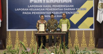 Indragiri Hilir Raih Opini WTP Ke Delapan  Secara Berturut-turut  dari BPK Perwakilan Riau