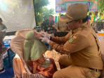 Puskesmas Sungai Salak Canangkan PIN Polio Serentak Tahap II