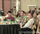 Bupati Rohil Hadiri Rapat Pimpinan TNI-Polri Se-Provinsi Riau