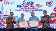 Raih Dua Penghargaan di Jambi Financial Fest 2026, Bank Jambi Mendapat Apresiasi Dari Gubernur Jambi Al Haris