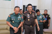 KEPALA KEJAKSAAN TINGGI MALUKU MENERIMA KUNKER DAN SILATURAHMI PANGDAM XV/PATTIMURA