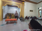 Sempena Peringatan Maulid Nabi Muhammad di Talang Jangkang, Kapolsek Kemuning Sampaikan Coolling System Pemilu Damai
