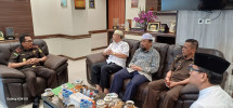 Kajati Riau Menerima Audiensi Pengurus Badan Pengelola Masjid Raya An-Nur