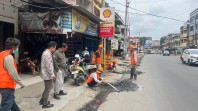 Antisipasi Lonjakan Pemudik, Pemprov Jambi Mulai Benahi Jalan Rusak