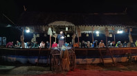 Kenduri Swarnabhumi 2024: Al Haris Resmikan Festival Biduk Gedang Bselang Angkut Padi di Tabir