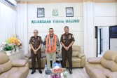 Kunjungan Silaturahmi Anggota DPD RI Bisri As Shiddiq Di Sambut Kajati Maluku