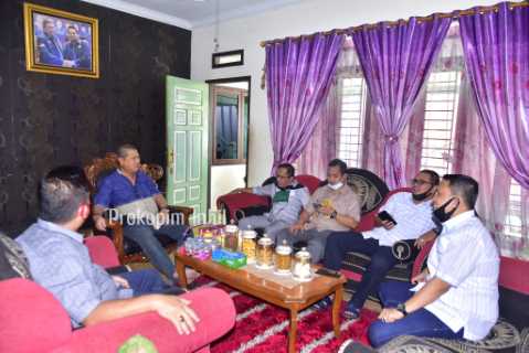 Wabup H.Syamsuddin Uti Terima Kunjungan Ketua dan Anggota Partai PKB Inhil, Ucapkan Terima Kasih Ban
