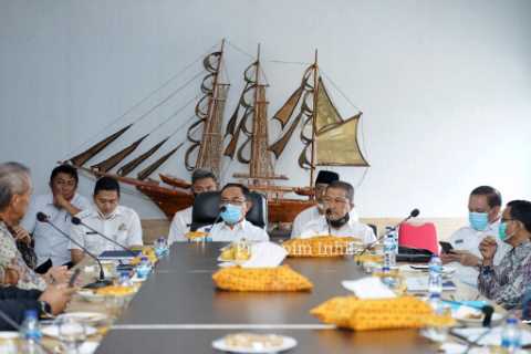 Pertemuan Pemkab Inhil dengan PT. Pulau Laut Line Bahas Persiapan Pelabuhan Indragiri menjadi Pelabu