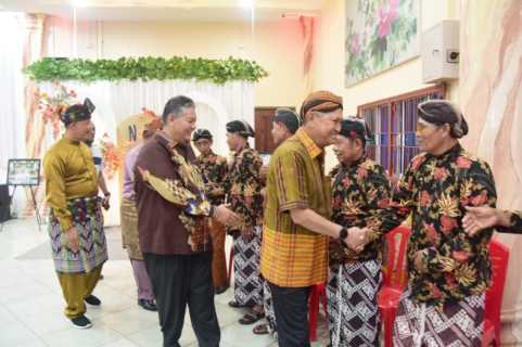 Pasca Pilkades Serentak, Wabup Inhil didampingi Sekda Tinjau Situasi di Bagian Utara Inhil