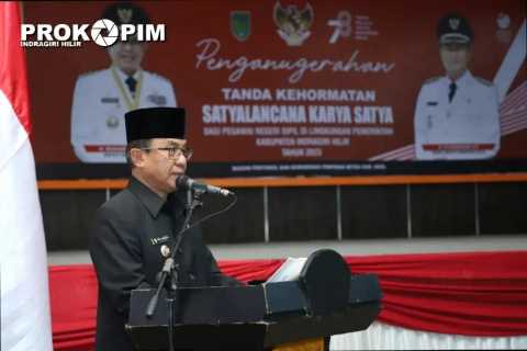 284 ASN Pemkab Inhil dapat Penghargaan Satyalancana Karya Satya