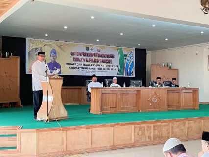 Bupati Wardan Buka Orientasi Dewan dan Majelis Hakim Jelang MTQ Ke-53 Inhil