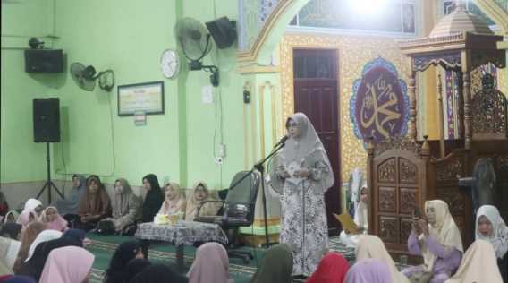Ketua PC MNU Hadiri Maulid Nabi Muhammad di Mesjid Miftahul Huda