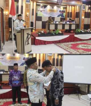 Bupati Inhil Buka Sosialisasi  Pedoman Pembentukan LKD dan LAD 