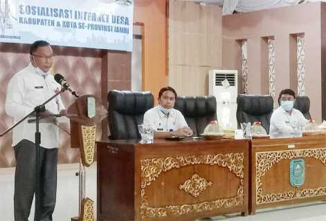 Dalam Waktu Dekat, 25 Desa Di Merangin Akan Dapatkan Bantuan  Internet Gratis Dari Gubernur Jambi
