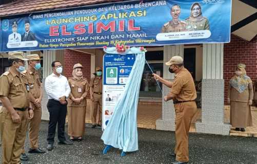 Bupati Merangin Luncurkan aplikasi Elektronik Siap Nikah dan Hamil (ELSIMIL)