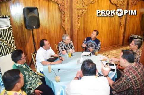 Wabup Syamsuddin Uti Jumpai Wamentan RI, Bahas Pertanian dan Perkebunan di inhil
