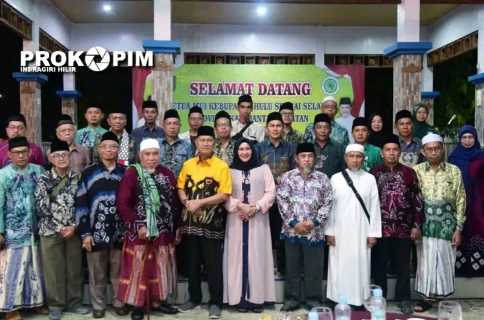 Wabup Inhil Sambut Kunjungan Pengurus MUI Kabupaten HSS Kalsel