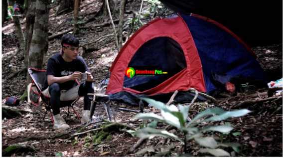 Bukit Bungo, Nikmati Sensasi Camping di Tengah Hutan Nan Asri