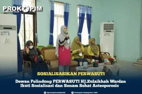 Hj.Zulaikhah Wardan sosialisasikan Perwatusi