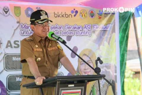 Bupati Wardan Beri Perhatian Ektra Untuk Penurunan Angka Stunting di Inhil