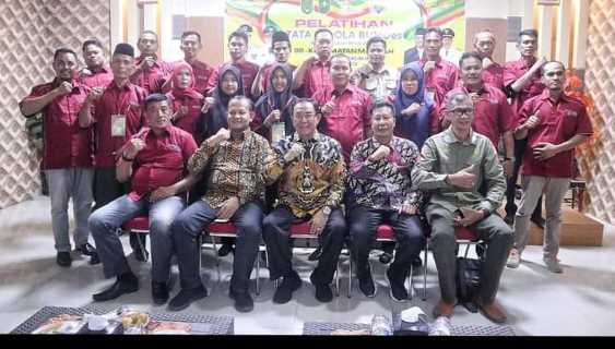 Bupati Inhil HM Wardan Buka Pelatihan Tata Kelola BUMDes Se-Kecamatan Mandah 