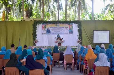 Ketua TP PKK Kab. Inhil Bersama TP PKK Prov. Riau Melaksanakan Monev di Desa Sungai Gantang