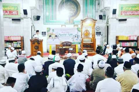 Bupati Inhil Hadiri  Peringatan Maulid Nabi Muhammad SAW 1444 H/ 2022 M Yang Di Gelar Oleh PHBI Inhil