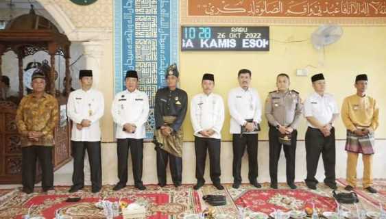 Bupati Inhil Hadiri Peringatan Maulid Nabi Muhammad SAW di Kecamatan Concong