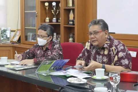 Bupati Inhil diwakili Sekda H. Afrizal Kunjungan Ke Fateta IPB Bogor  