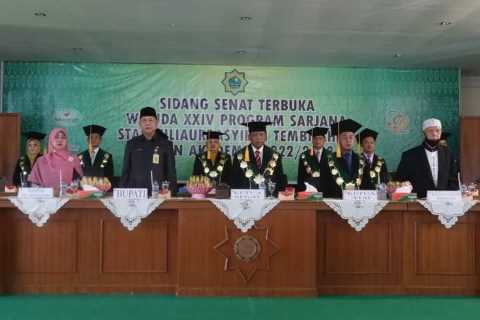 Bupati Inhil hadiri sidang senat terbuka STAI Auliaurrasayidin Tembilahan dan wisuda XXIV program sarjana T. A.2022/2023