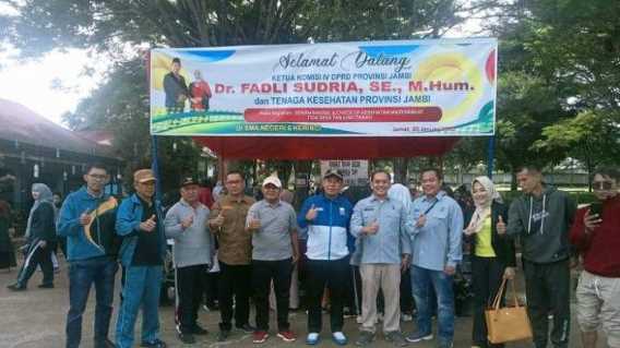 Dewan Apresiasi Labkesda Provinsi Jambi Gelar Sosialisasi dan Chek Up Kesehatan di Kerinci