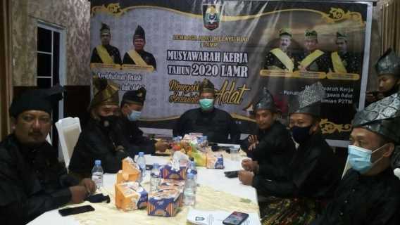 LAMR Inhil Ikuti Musyawarah Kerja (Musker) LAM Riau