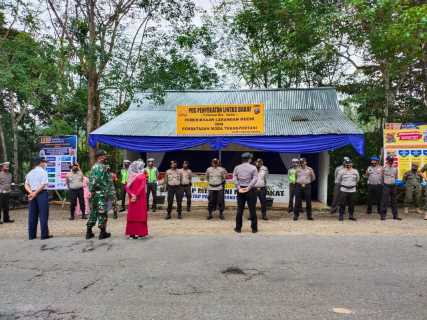 Peniadaan Mudik Lebaran 2021, Polda Riau Dirikan 58 Pos Penyekatan