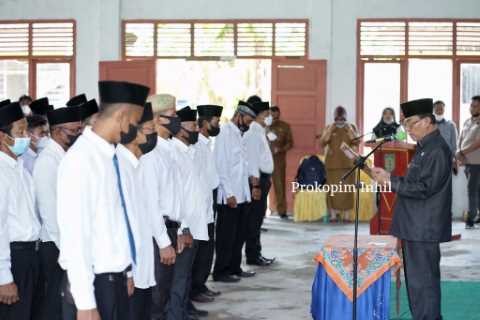 Bupati HM.Wardan Resmikan 8 BPBD di Kecamatan Reteh, diharapkan menjadi Mitra Pemerintahan Desa
