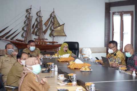 Ketua TP PKK Inhil Hj.Zulaikhah Wardan, S.Sos, MM yang juga Sebagai Ketua GSH gelar Temu Ramah bersama Donatur